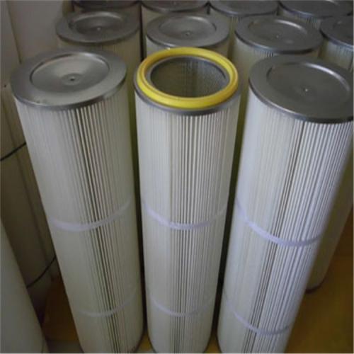 320×220×1000聚酯覆膜纤维除尘滤芯粉尘滤筒