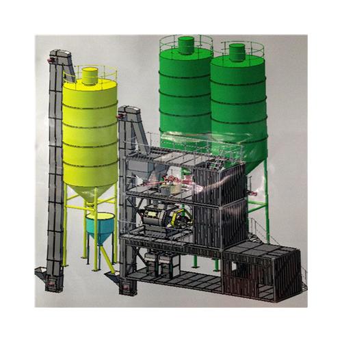 溢胶泥干粉搅拌机